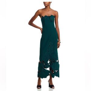 Leo Lin | Dresses | New Leo Lin Regina Tweed Midi Dress In Ebony | Poshmark